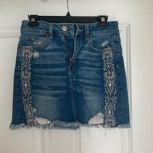 American Eagle Jean Skirt